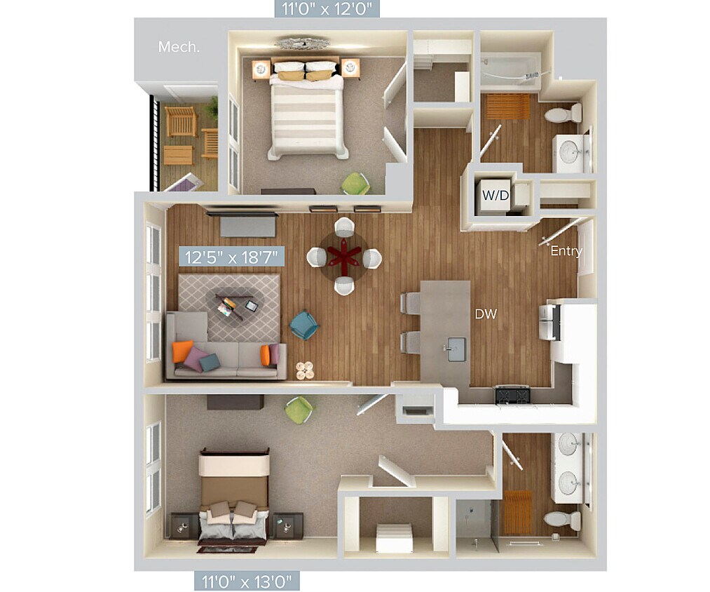 Floor Plan - B2-sc2x-1100