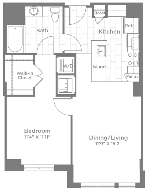 Floor Plan - A1b - ANSI