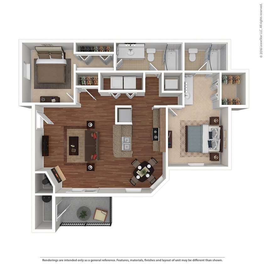 Floor Plan - Duval Premium Cherry/Plank