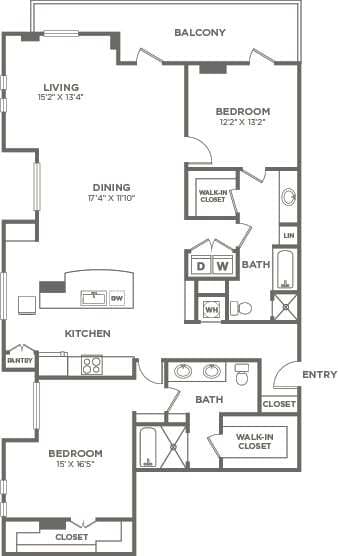 Floor Plan - The Crow Tower Penthouse