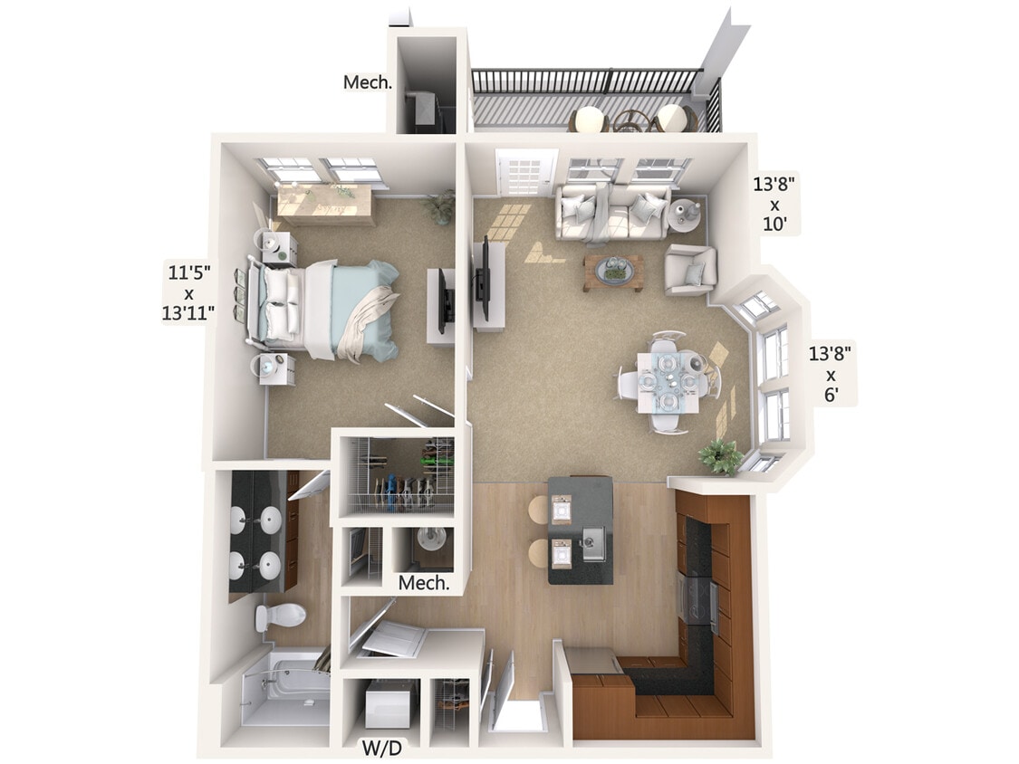 Floor Plan - A4-5-775-sq