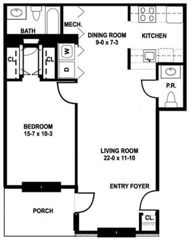 Floor Plan - The Magnolia