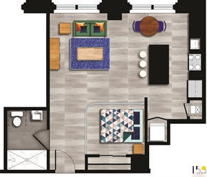 Floor Plan - Studio 