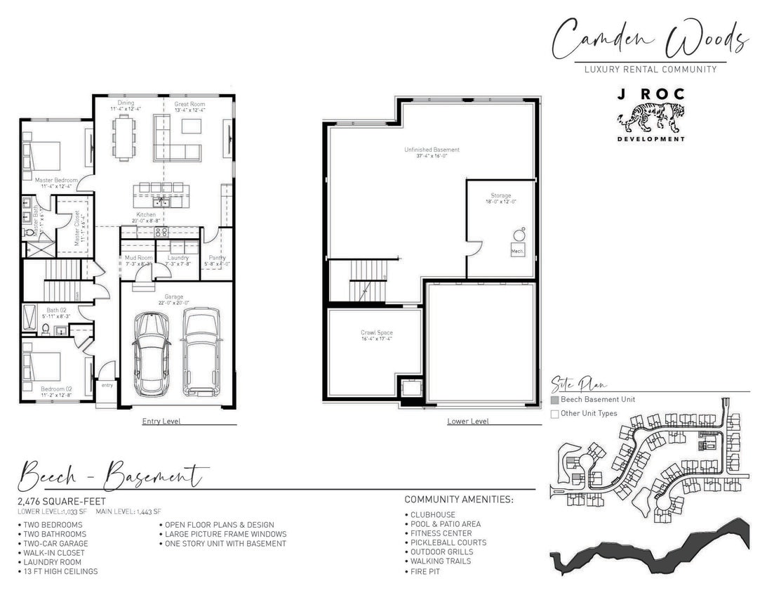 Floor Plan - Beech Basement