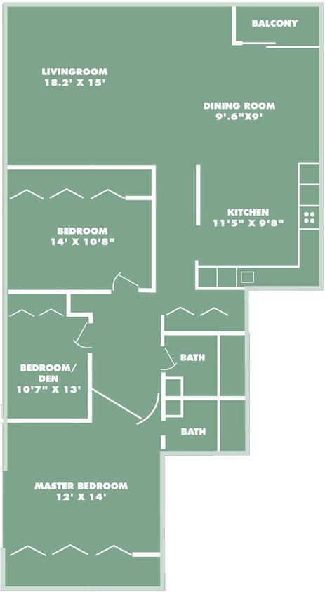 3BR/2BA - Evergreen