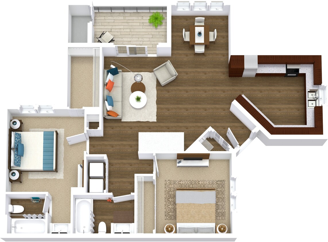 Floor Plan - 2B