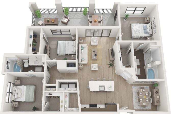 Floor Plan - C1 Biltmore