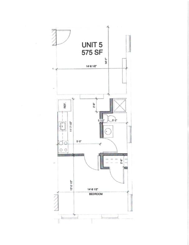 Floor Plan - 1006 Congress Unit 5
