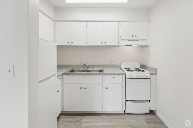 1BR, 1BA - 427SF - Kitchen - Hudson