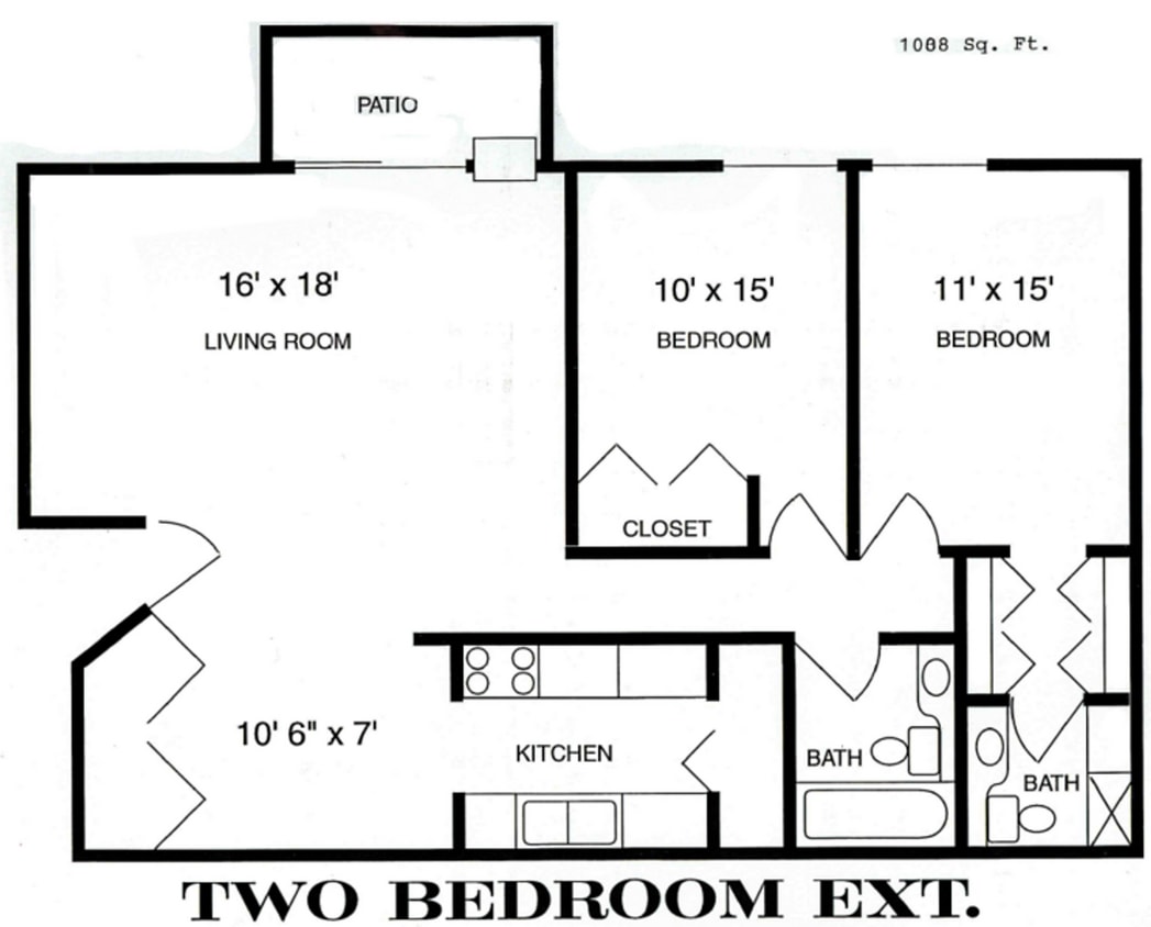 Floor Plan - C2 - 2x2