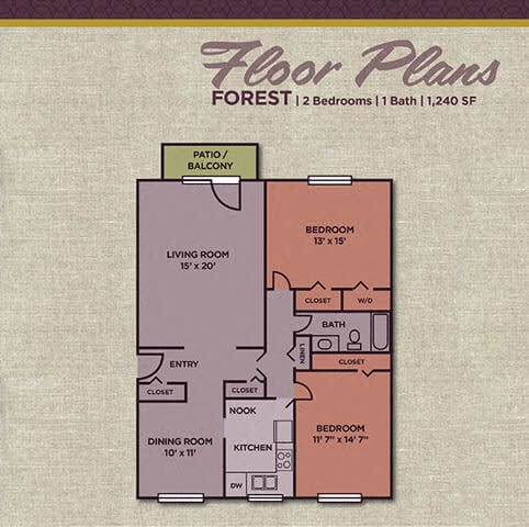 Floor Plan - Forest (2.10 A)