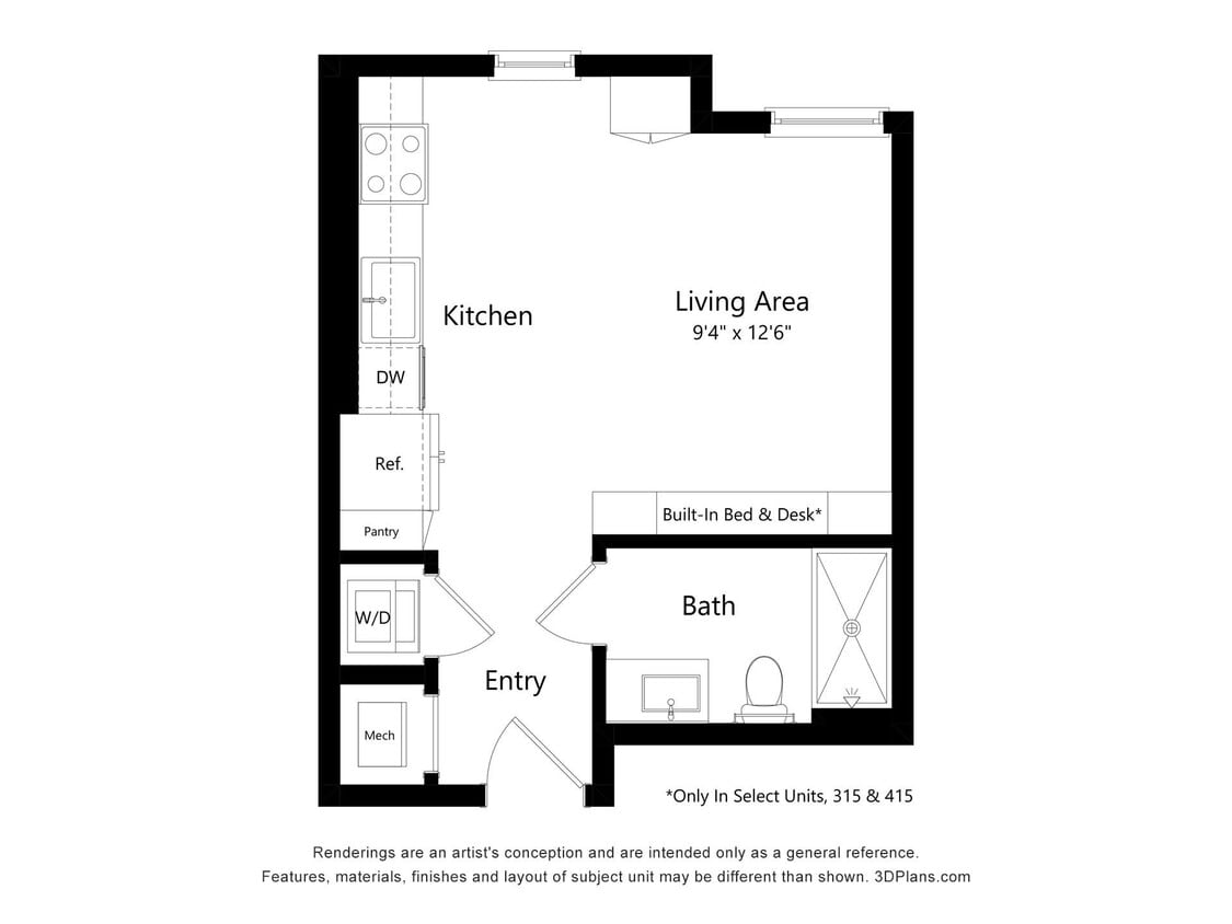 Floor Plan - S1 311 Collection