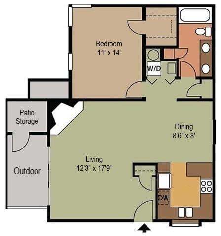 Floor Plan - The Westland