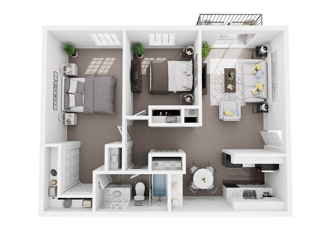 Floor Plan - Claremont Renovated