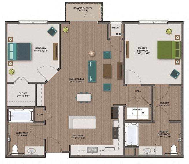 Floor Plan - TESLA II (ACC)