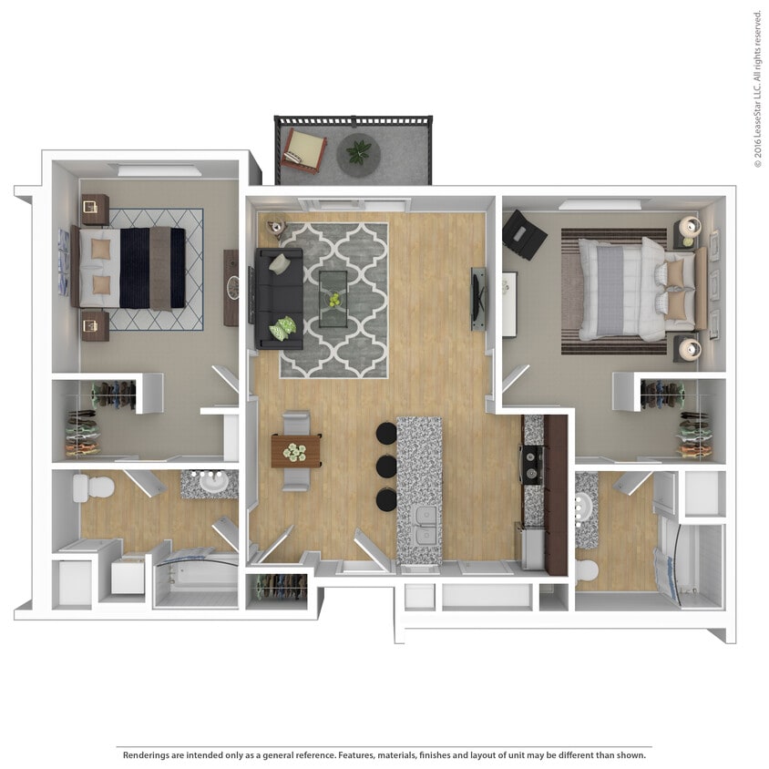 Floor Plan - South Shore Landing -B