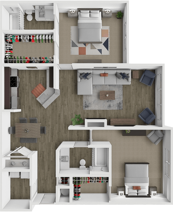 Floor Plan - Huntington
