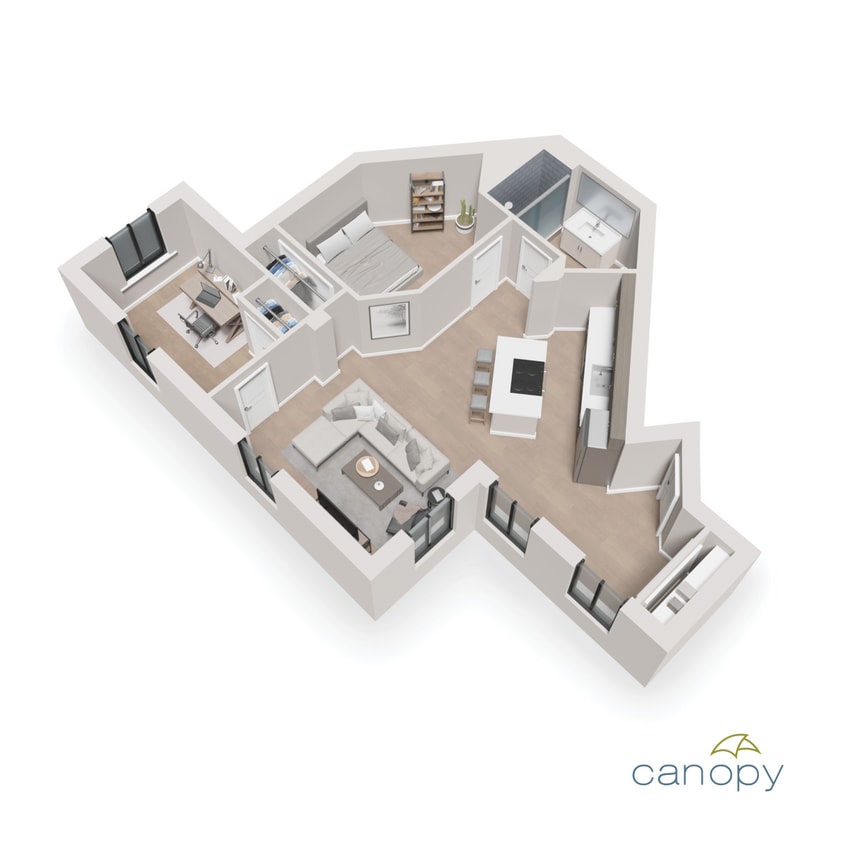 Floor Plan - 2 Bedroom - 08