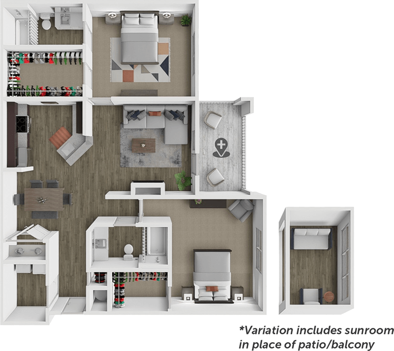 Floor Plan - Huntington