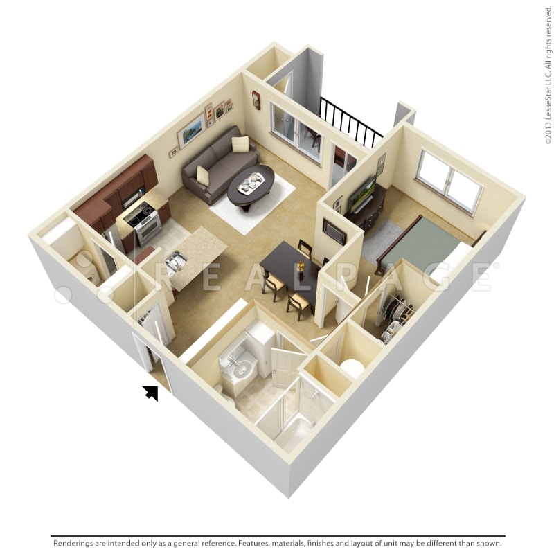 Floor Plan - Kirkwood Caboose