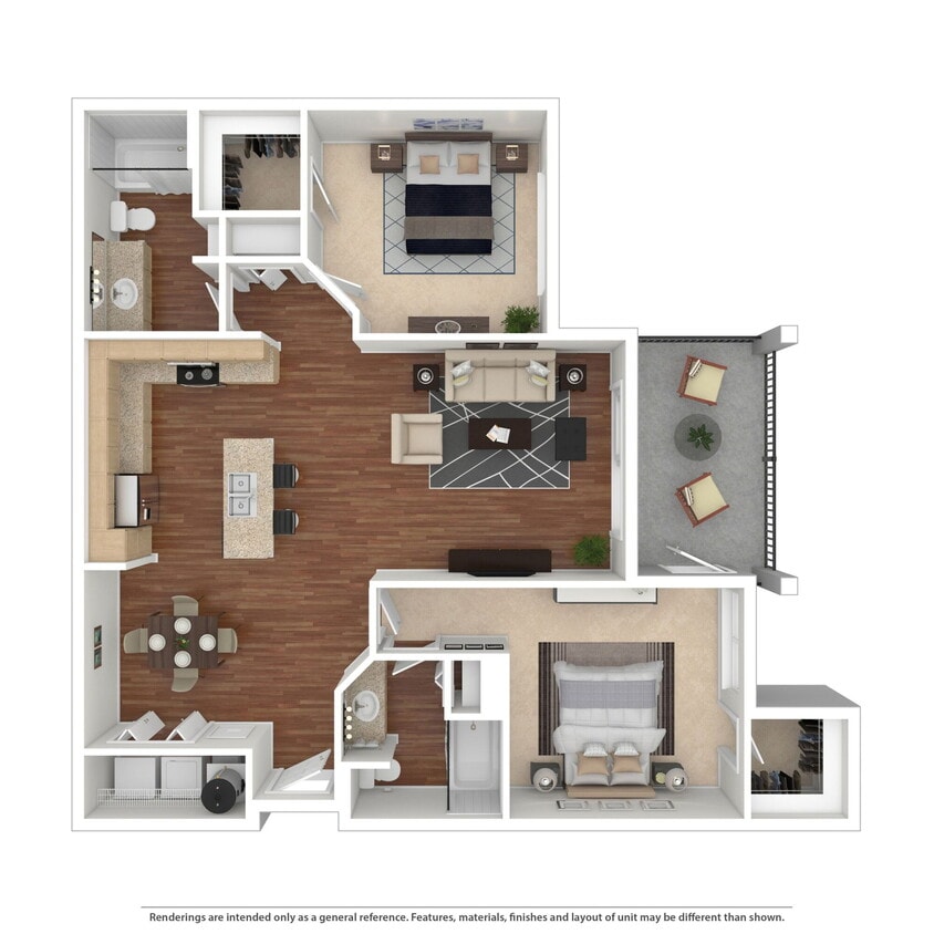Floor Plan - B2 - Pacific Point