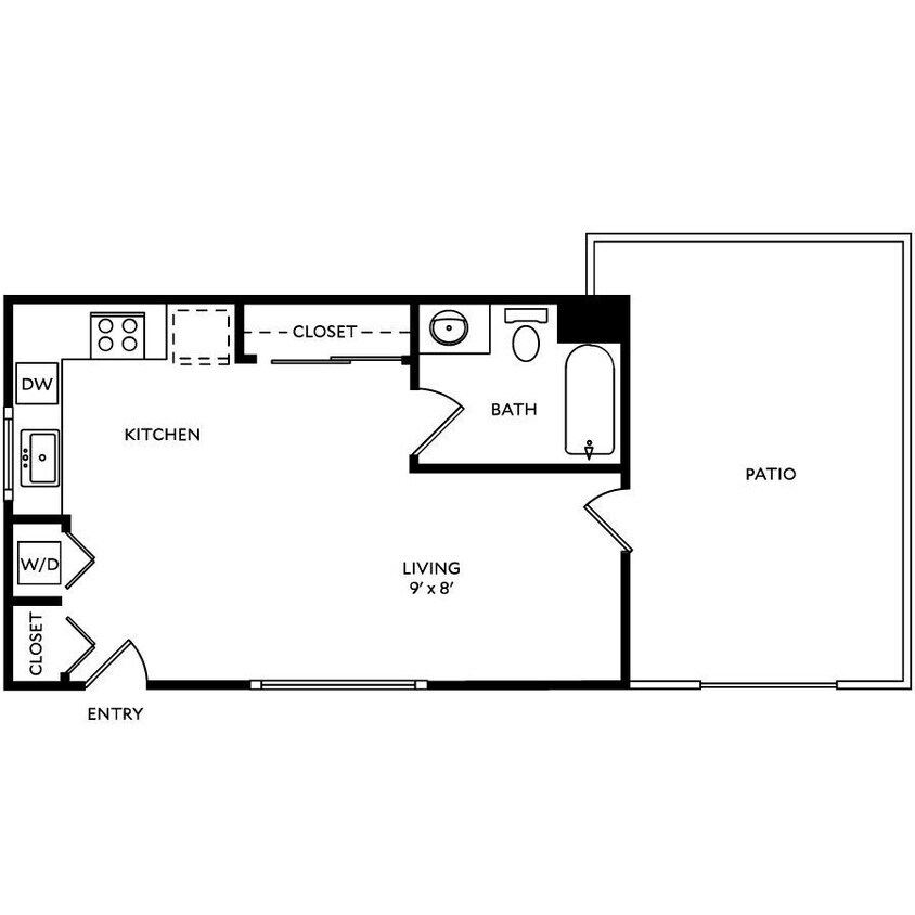 Floor Plan - North Studio A