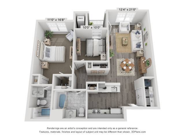 Floor Plan - 2B