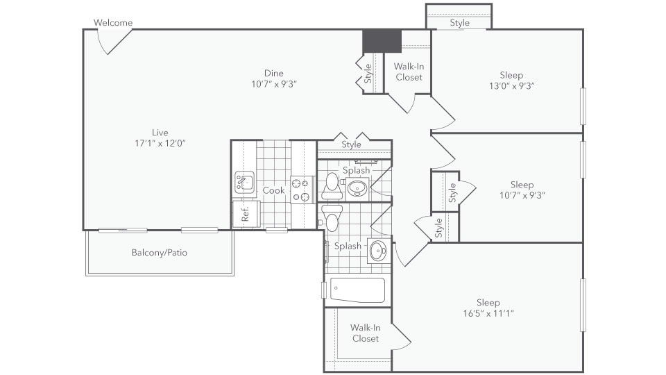 Dover Floorplan - Dover