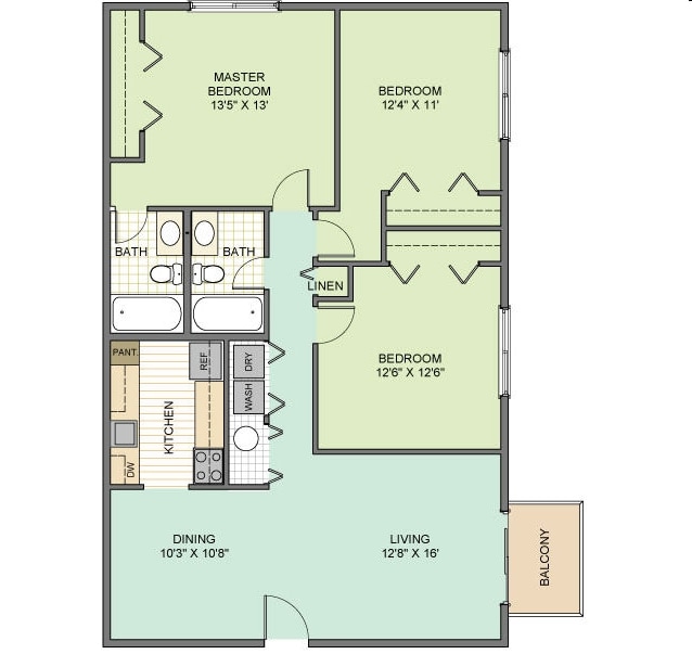 3 Bedroom, 2 Bath - 3 Bedroom, 2 Bath