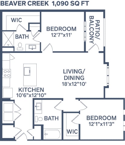 Floor Plan - Beaver Creek