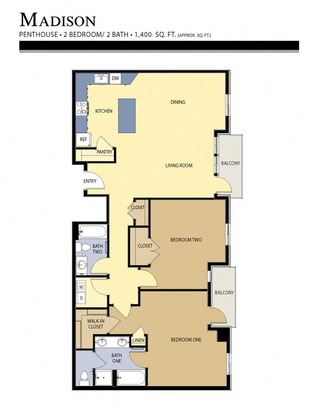 Floor Plan - Madison