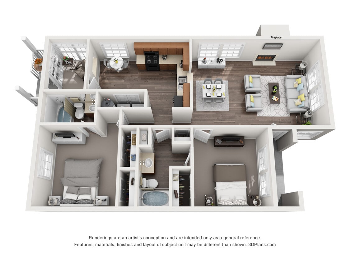 Floor Plan - B3 - Willow