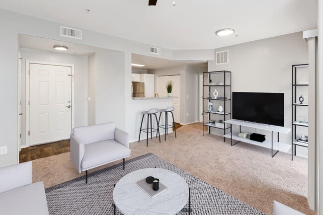 2BR, 2BA - 969SF - Living Room - Equestrian