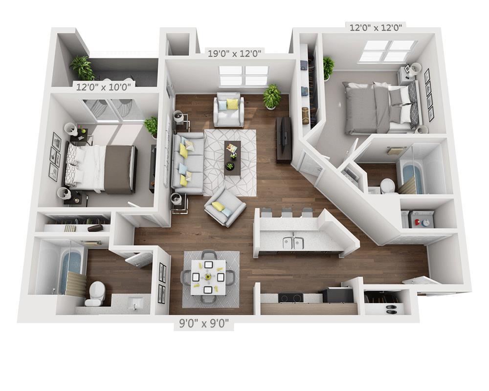 Floor Plan - B2A