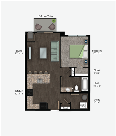 Floor Plan - Washington Style F