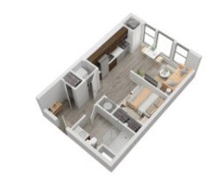 Floor Plan - Studio A