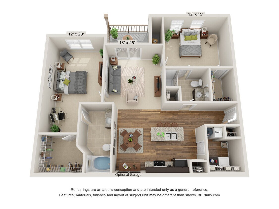 Floor Plan - The Medora