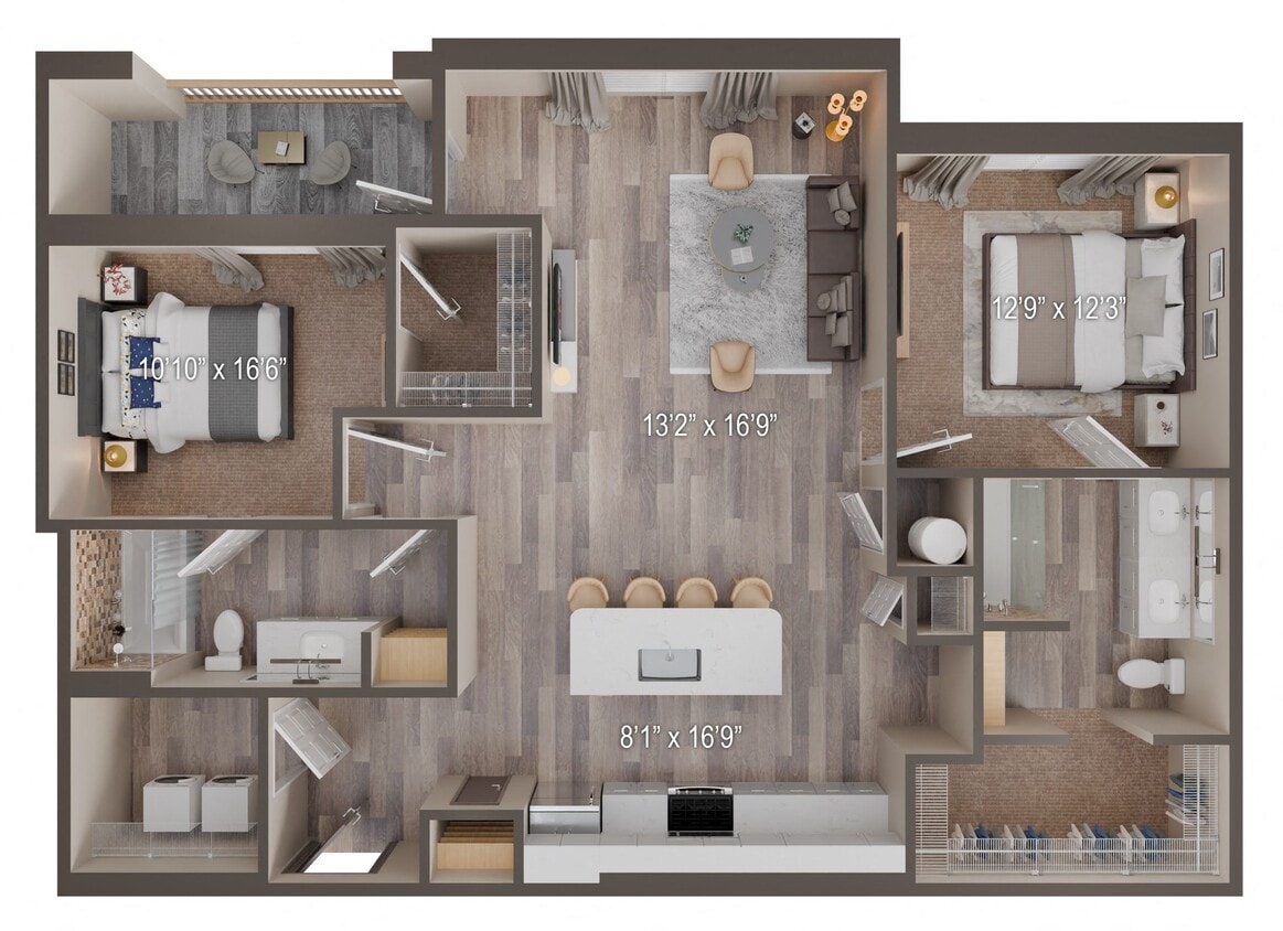 Floor Plan - Turquoise II