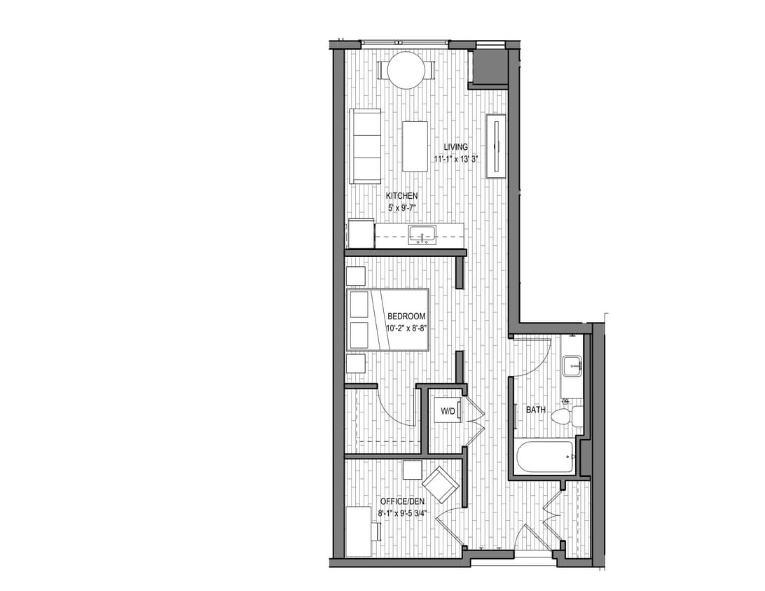 Floor Plan - Iron (w/ Den)