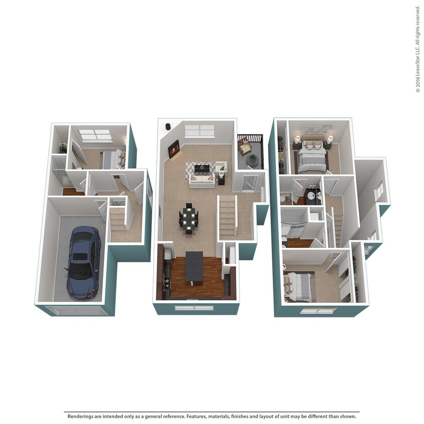 Floor Plan - Residence 16 Upgraded