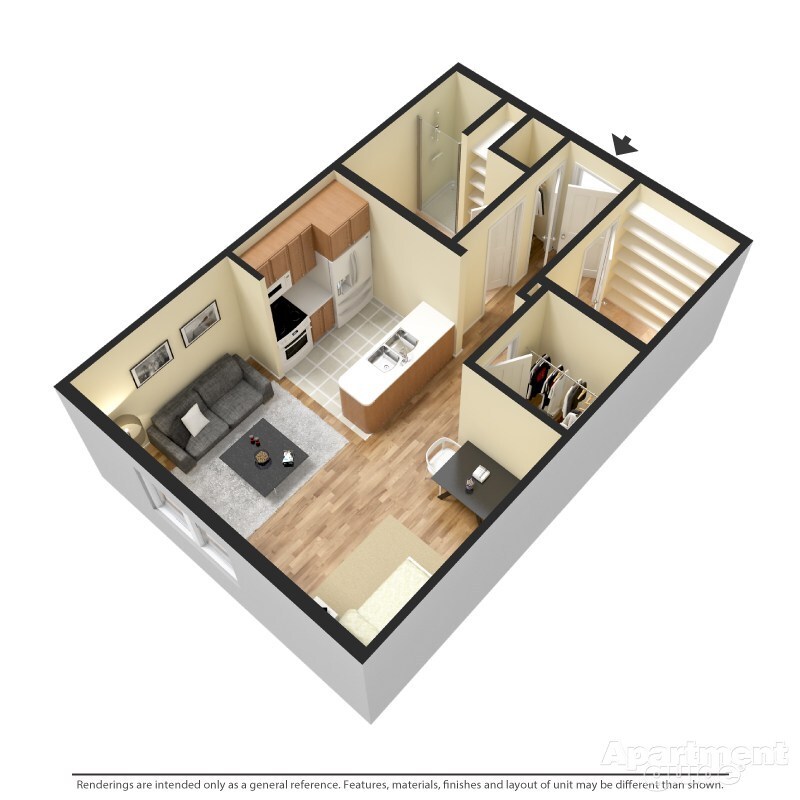 Floor Plan - Efficiency