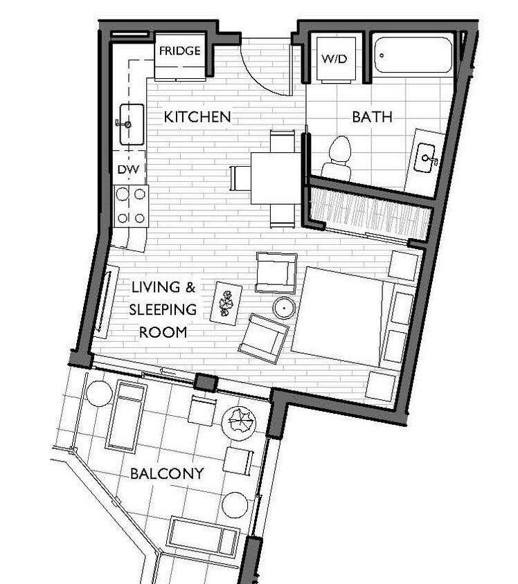 Floor Plan - Studio E