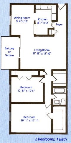 2 Bedroom - 2 Bedroom