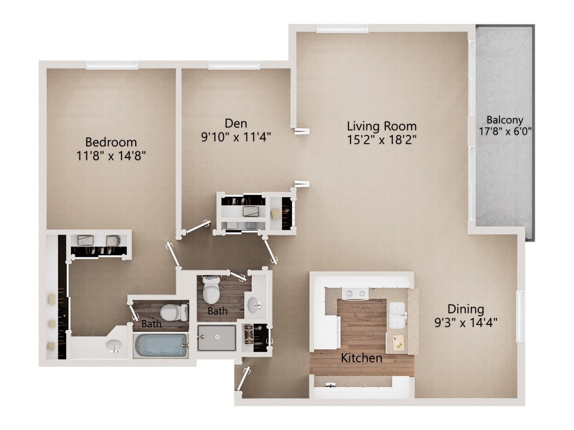 Floor Plan - Crystal Cove