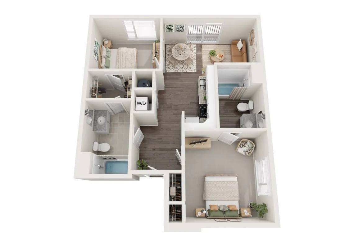 Floor Plan - Berlin (The Woods)