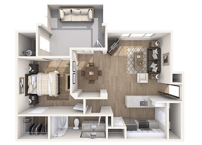 Floor Plan - Saguaro Renovated