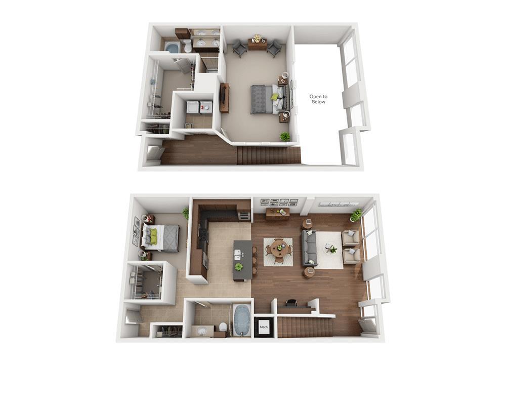 Floor Plan - Plan TH6 (A2ETD)