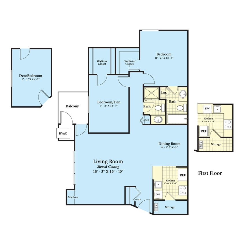 Floor Plan - The Redwood