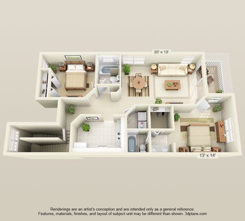 Floor Plan - 2b