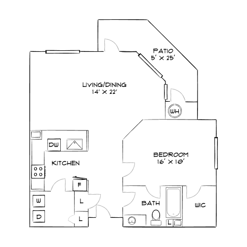 Floor Plan - Design 1A Premier